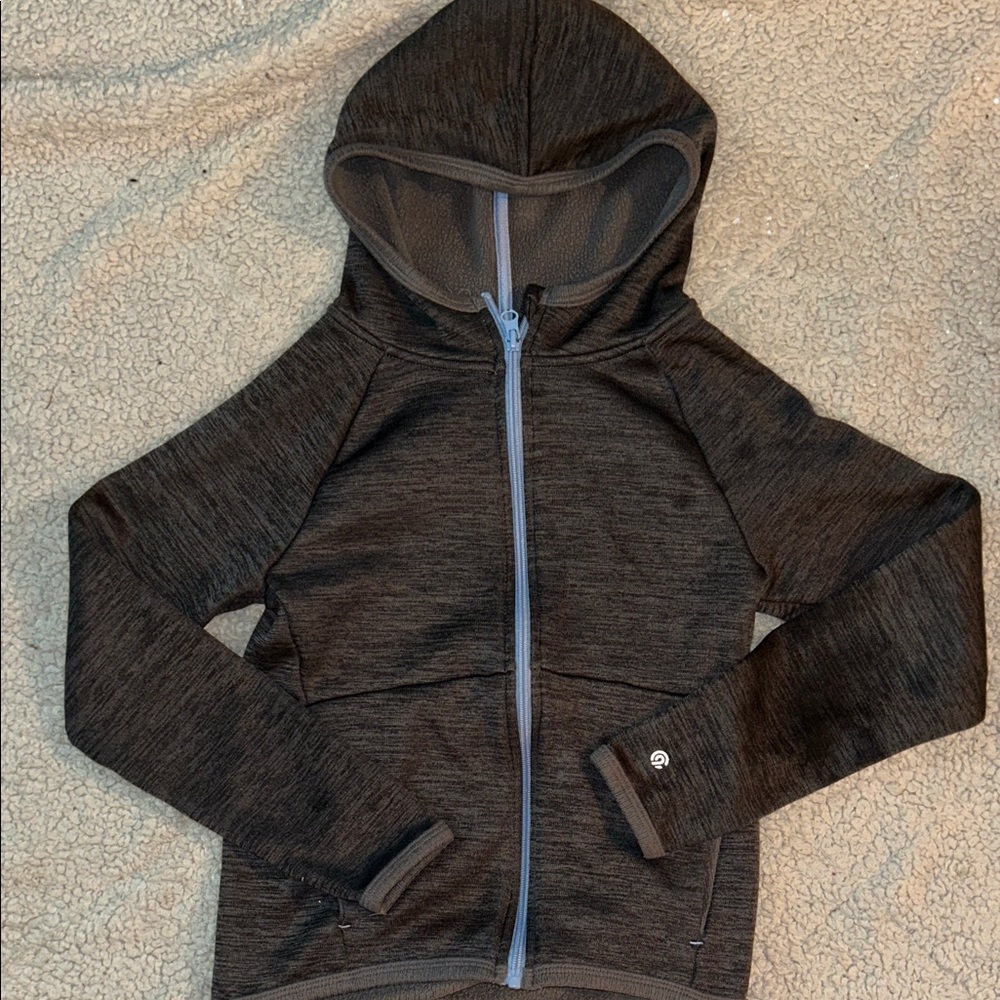 Champion Kids Charcoal Zip-Up Hoodie